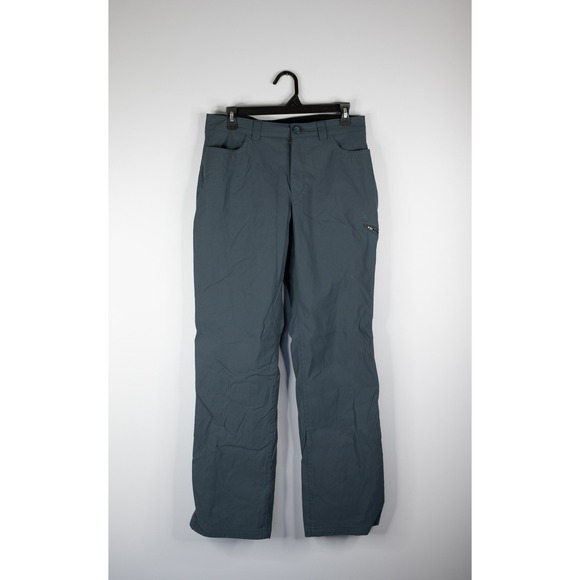 Eddie Bauer Pants - Eddie Bauer Fleece Lined Pants Womens 10 Blue Excellent Winter Hiking Outdoor